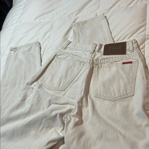Vintage Lawman’s White Jeans